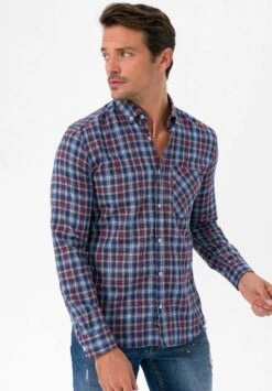 Camisa - Blue/Red -Blen Ropa Comercio 80aac426b7ff4e018b26edacd025d4e9