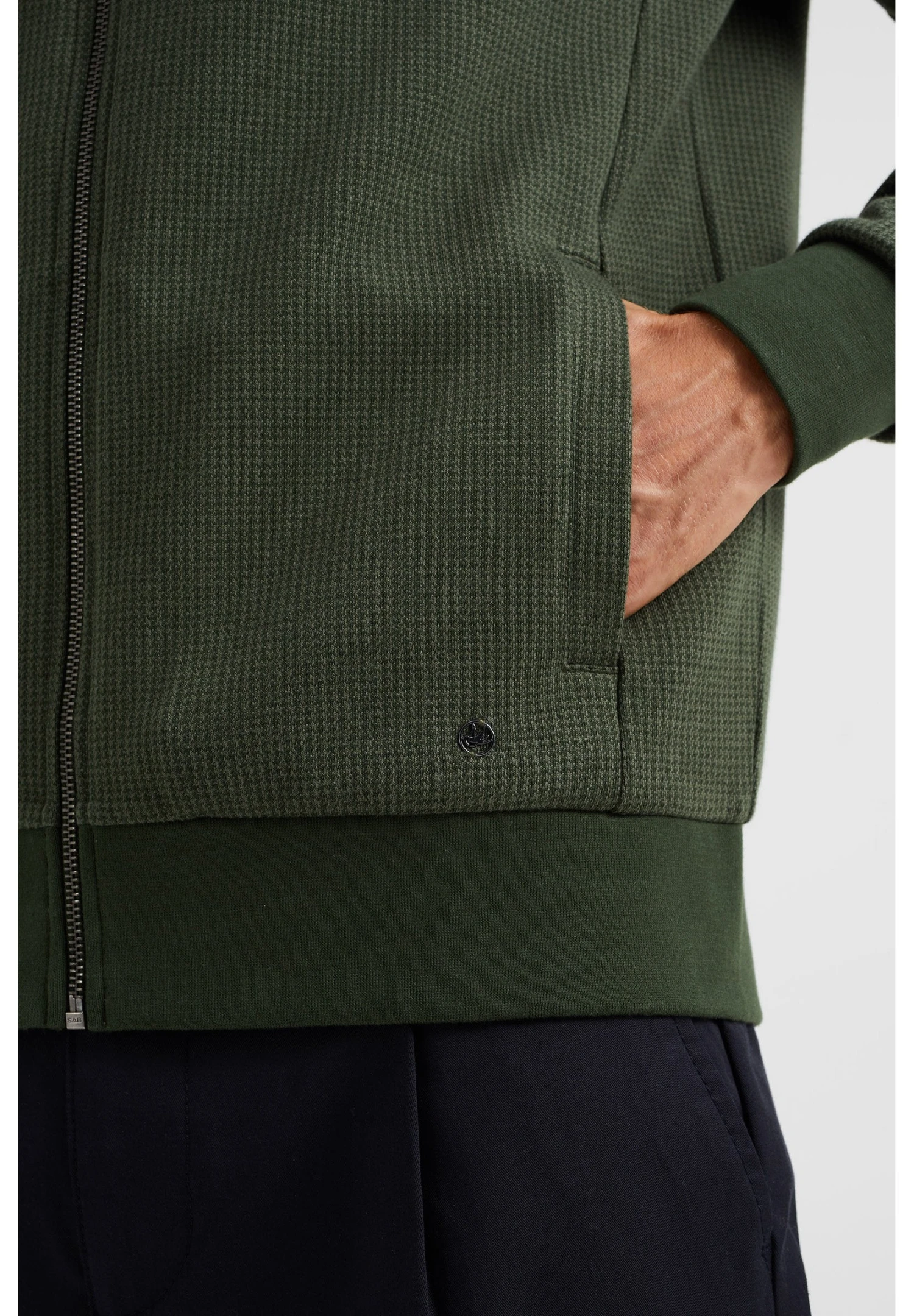 WE FASHION Dessin - Chaqueta De Punto - Green 6 WE FASHION Dessin - Chaqueta De Punto - Green - Imagen 4