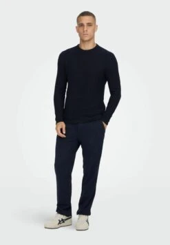 Only & Sons Jersey De Punto - Dark Navy -Blen Ropa Comercio 80f5424090d5417fb679a9f59d67a7a5