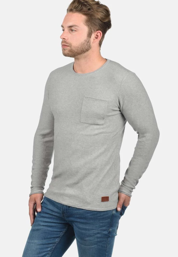 Blend Bhfrancisco - Jersey De Punto - Light Grey 3 Blend Bhfrancisco - Jersey De Punto - Light Grey