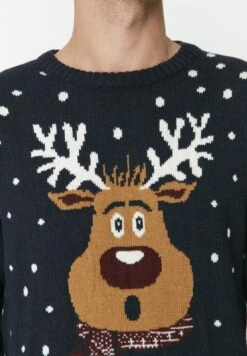 Trendyol Christmas - Jersey De Punto - Navy Blue 11 Trendyol Christmas - Jersey De Punto - Navy Blue -Blen Ropa Comercio 841927338e054f30b479fda86135cc42