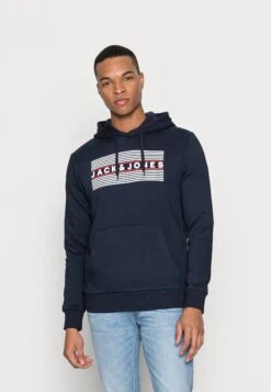 Jack & Jones Ecorp Logo Noos - Jersey Con Capucha - Navy