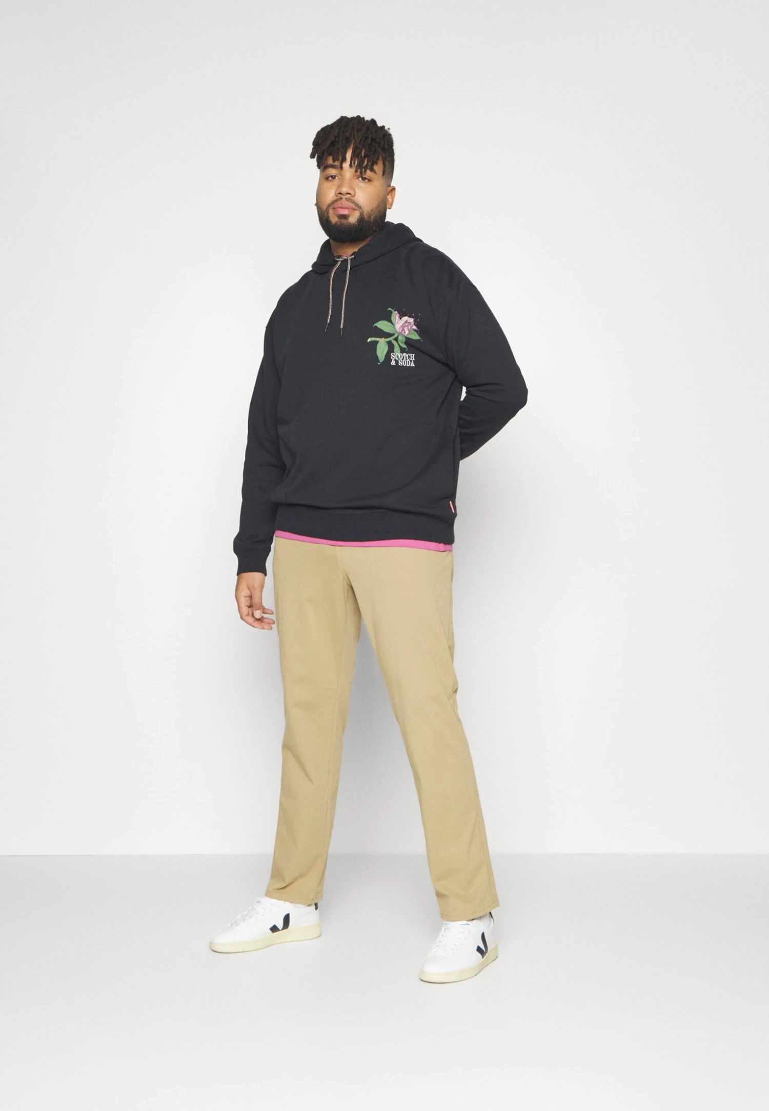 Scotch & Soda Artwork Relaxed Fit Hoodie - Sudadera - Black 4 Scotch & Soda Artwork Relaxed Fit Hoodie - Sudadera - Black - Imagen 2