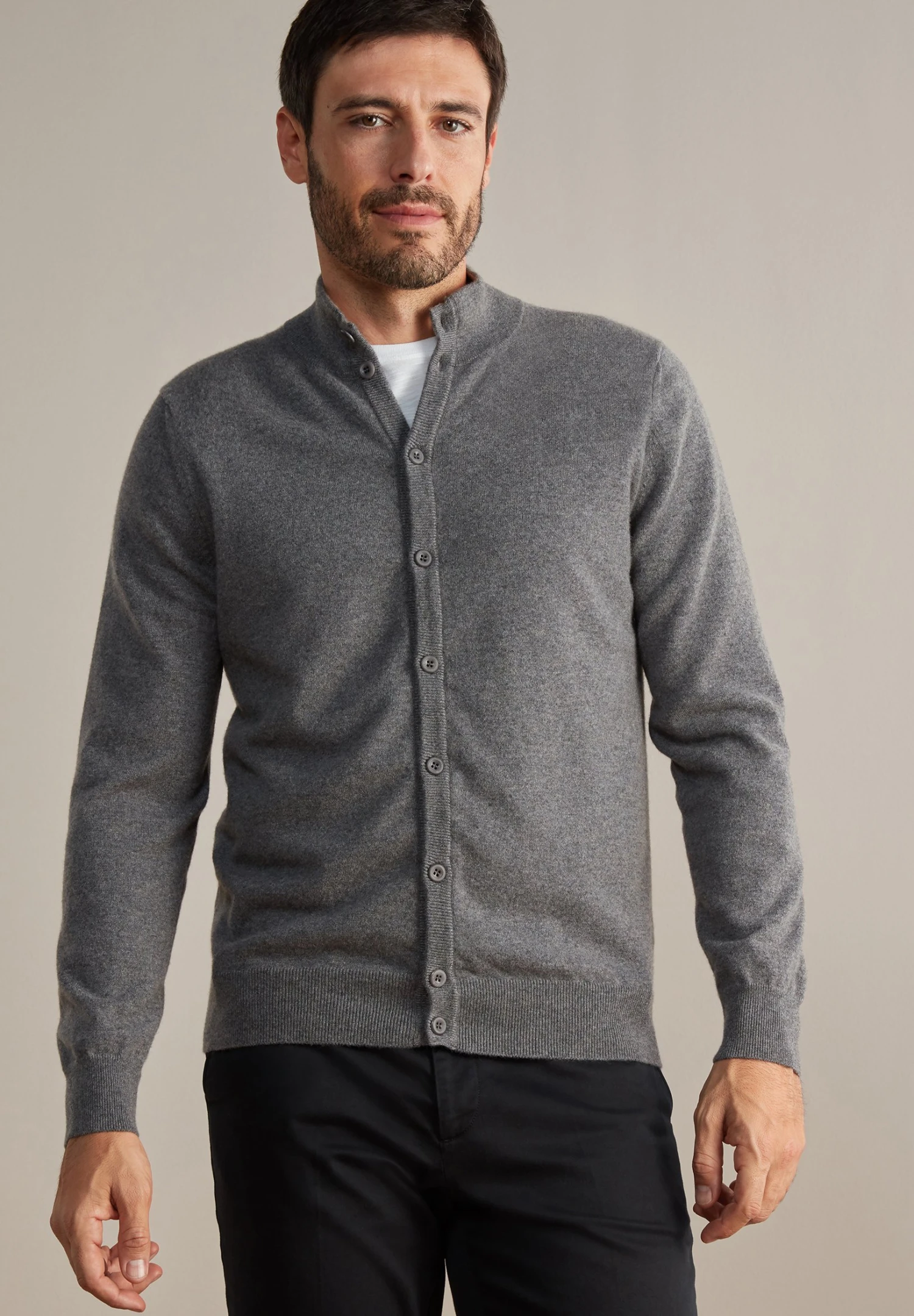 Ultrasoft - Chaqueta De Punto - Grau- Dark Grey Melange 3 Ultrasoft - Chaqueta De Punto - Grau- Dark Grey Melange