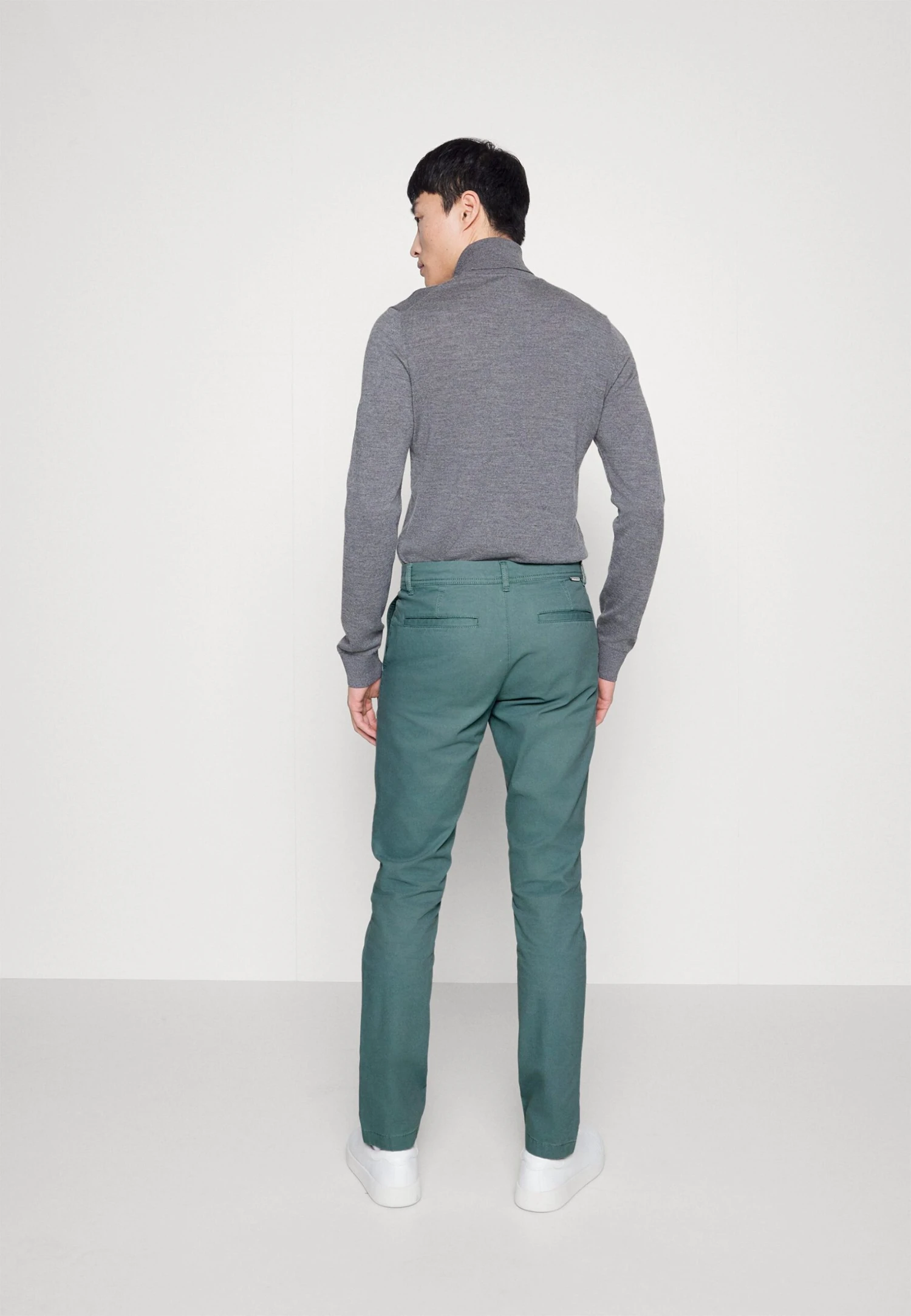 Tom Tailor Washed Slim - Pantalones Chinos - Deep Bluish Green 5 Tom Tailor Washed Slim - Pantalones Chinos - Deep Bluish Green - Imagen 3