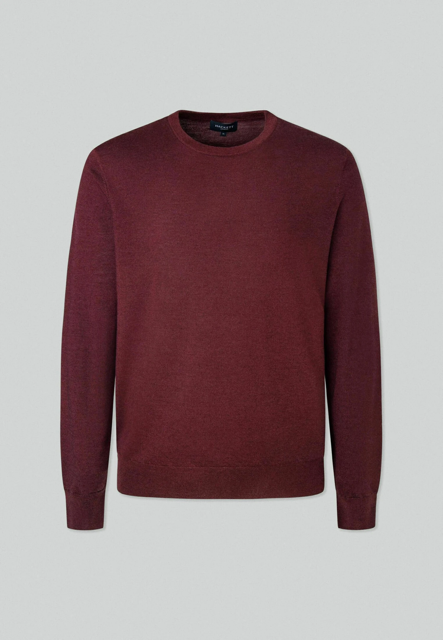 Hackett London Gmd Crew - Jersey De Punto - Maroon Red 7 Hackett London Gmd Crew - Jersey De Punto - Maroon Red - Imagen 5