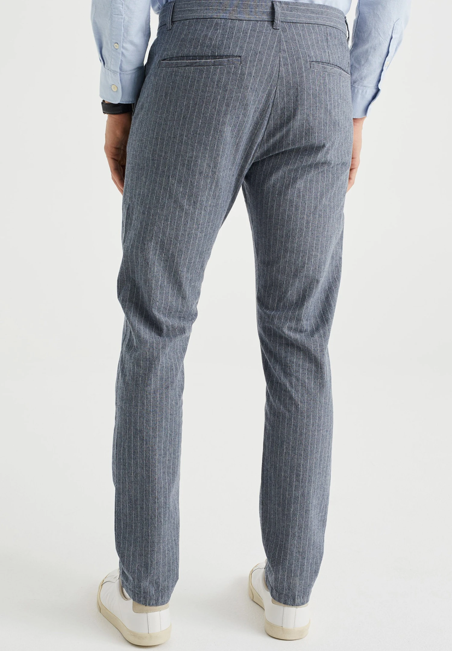 WE FASHION Slim Fit - Pantalones Chinos - Blue 5 WE FASHION Slim Fit - Pantalones Chinos - Blue - Imagen 3