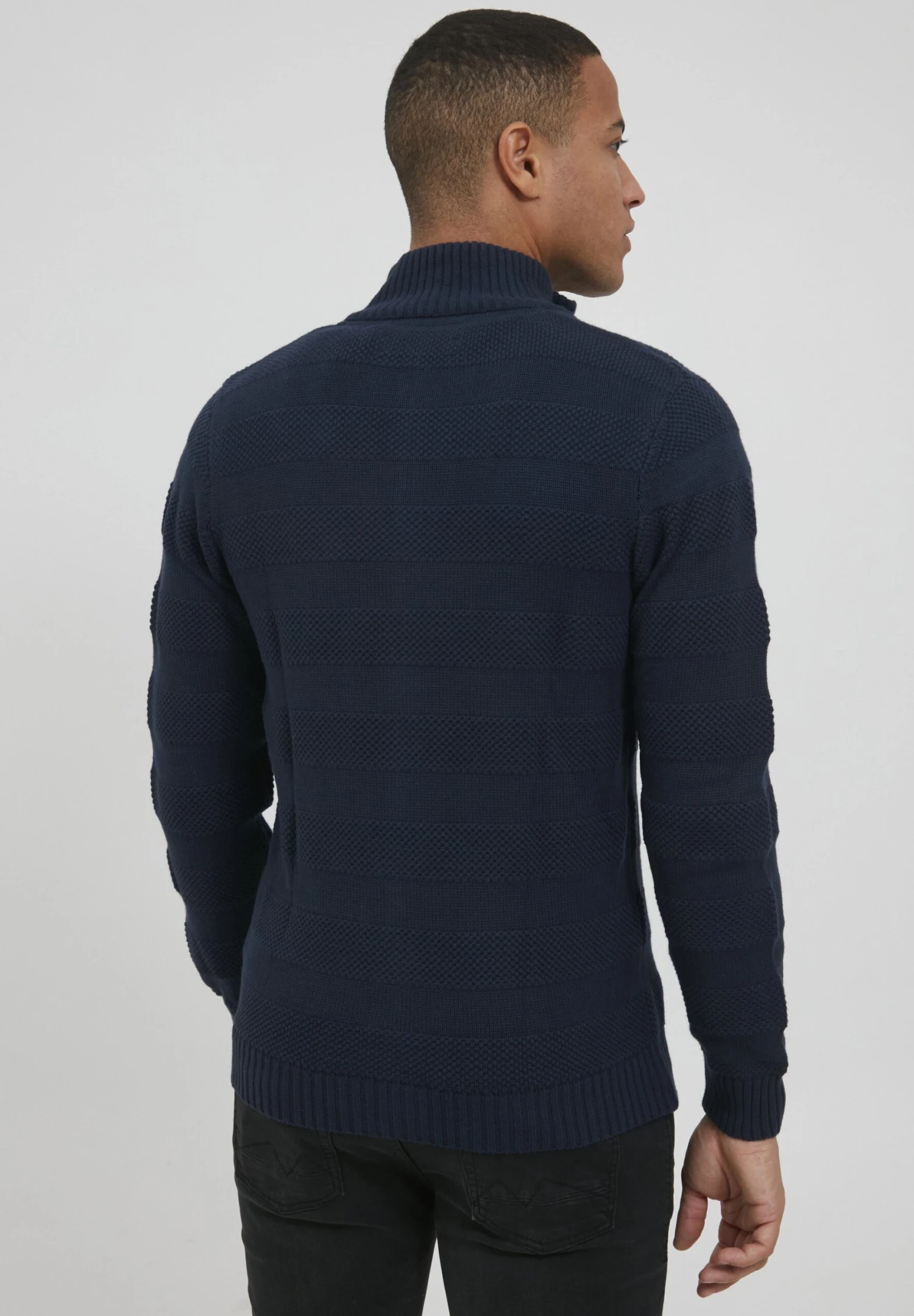 Blend Bhgalmaro - Chaqueta De Punto - Dark Blue 5 Blend Bhgalmaro - Chaqueta De Punto - Dark Blue - Imagen 3