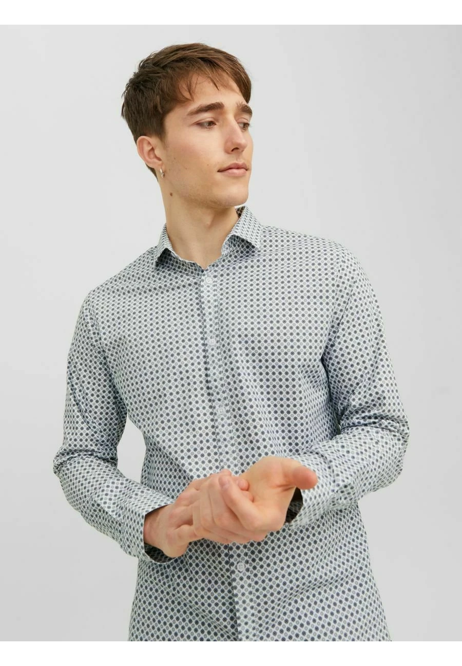 JACK&JONES Premium Jprblablackpool Strech Ls Sn- Camisa - White 8 JACK&JONES Premium Jprblablackpool Strech Ls Sn- Camisa - White - Imagen 6