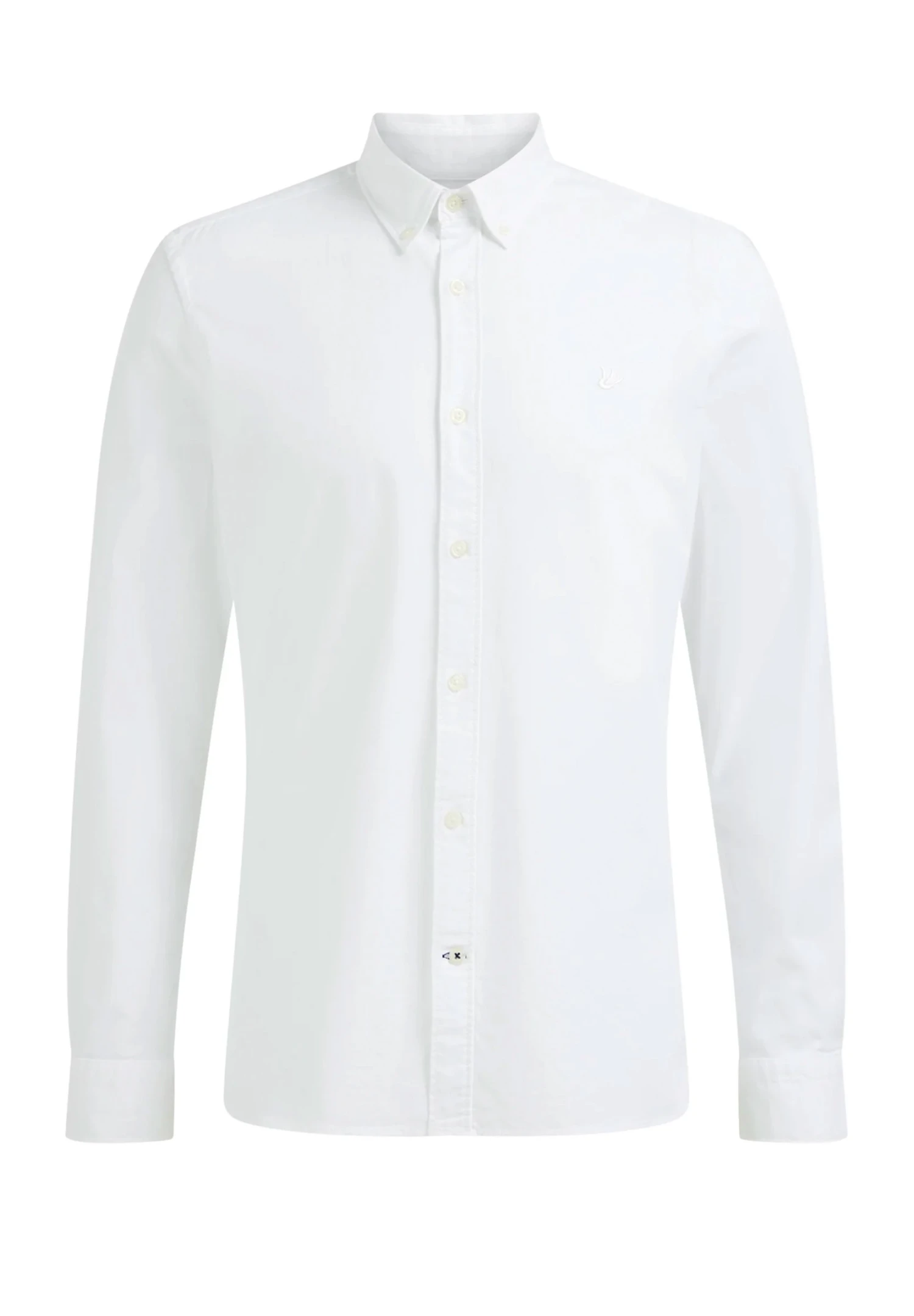 WE FASHION Slim Fit - Camisa - White 6 WE FASHION Slim Fit - Camisa - White - Imagen 4