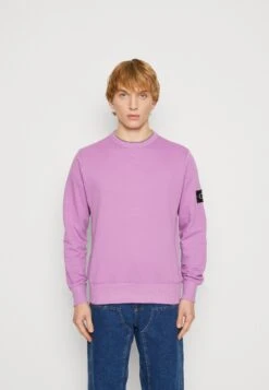 Calvin Klein Jeans Monogram Sleeve Badge - Sudadera - Iris Orchid