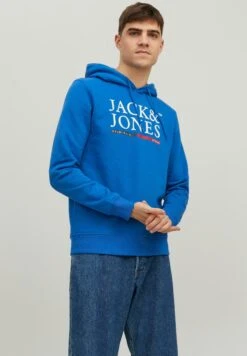 Jack & Jones Mit Kapuze - Jersey Con Capucha - Blau