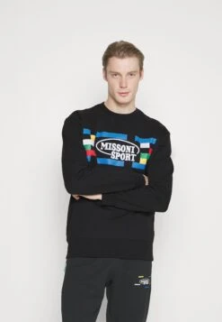 Crewneck - Sudadera - Black/Multicolor