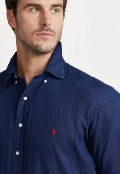 Lightweight Linen Shirt - Camisa - Newport Navy -Blen Ropa Comercio 960267a69d4a44528ee6c183b1a997fb