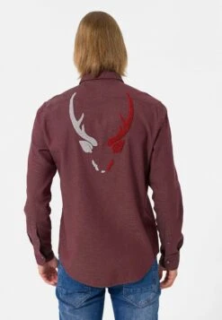 Casual- Camisa - Bordeaux