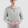 Lennox Half Zip - Jersey De Punto - Grey -Blen Ropa Comercio 9bbd094293e64f5d8037e24d8b1ddcae