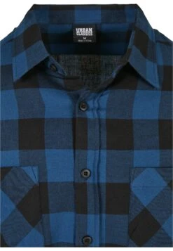 URBAN CLASSICS Checked Flanell- Camisa - Blue/Black -Blen Ropa Comercio 9c5ea5d8455c4b9dae32d5e1159f49f3