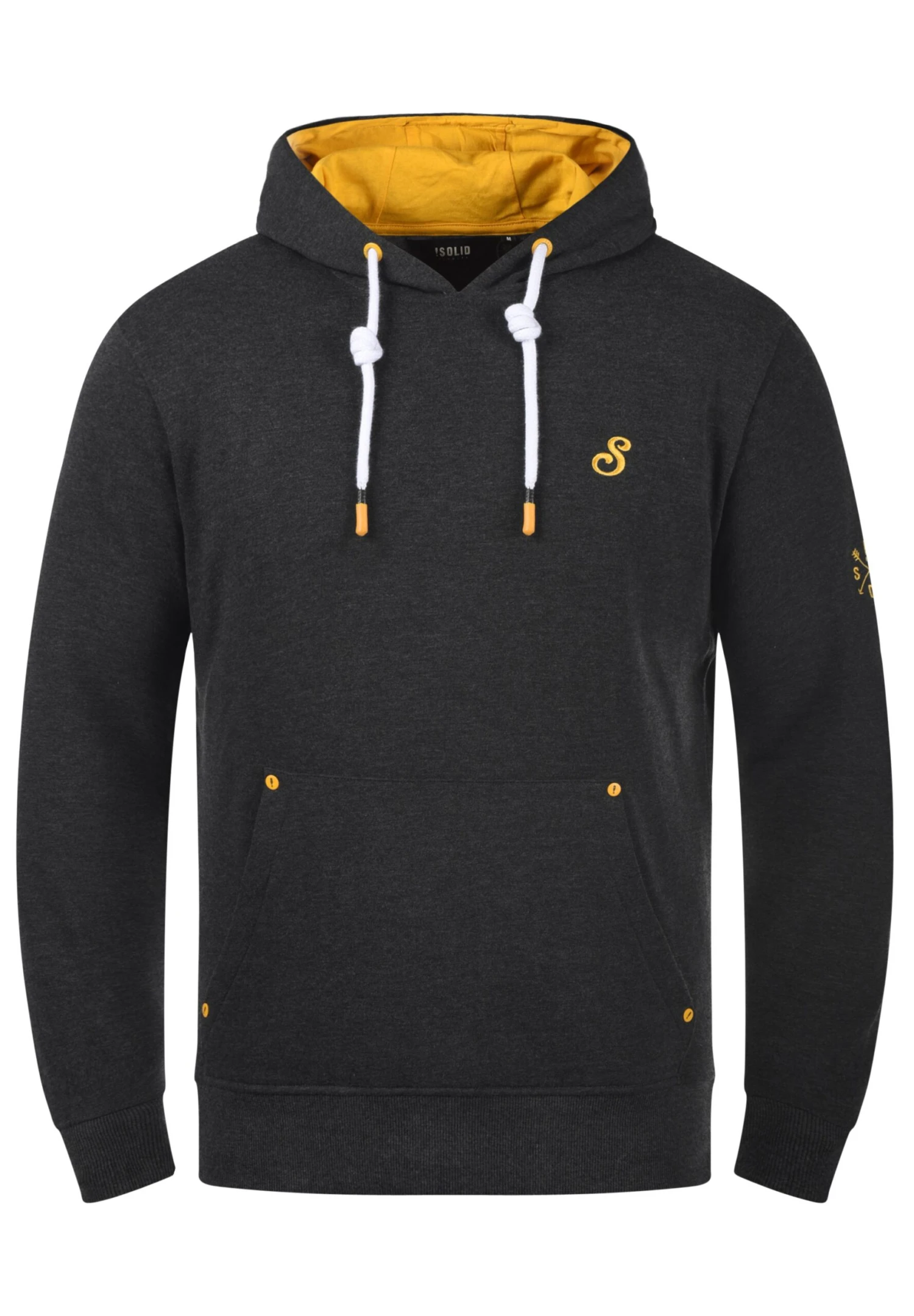 Solid Sdkenan - Sudadera - Dark Grey Melange 7 Solid Sdkenan - Sudadera - Dark Grey Melange - Imagen 5