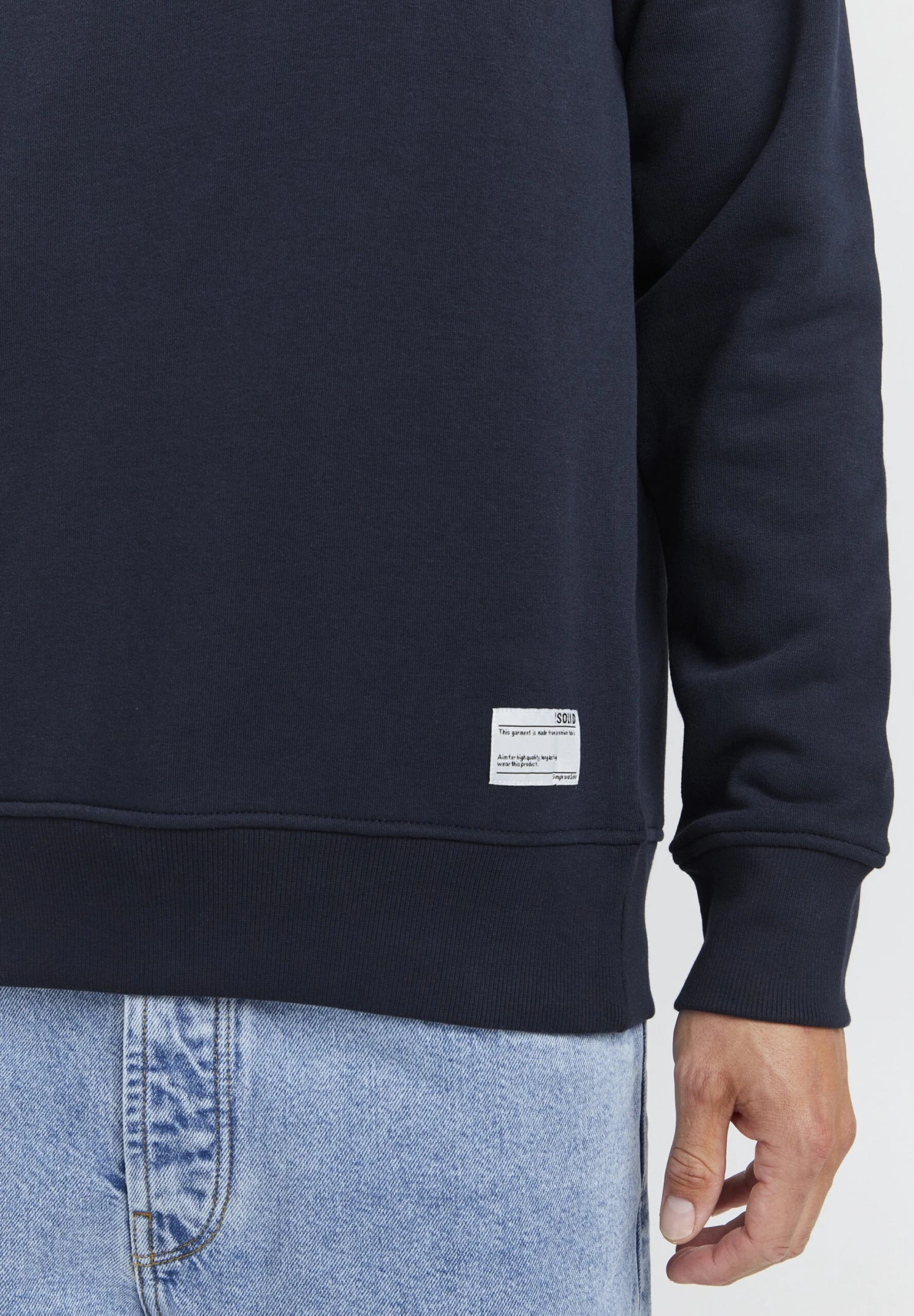 Solid Lenz Crew - Sudadera - Insignia Blue 7 Solid Lenz Crew - Sudadera - Insignia Blue - Imagen 5