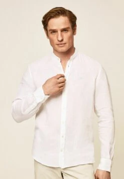 Hackett London Garment Dyed P - Camisa - White -Blen Ropa Comercio 9fe56ff072244bb58f06bf63508b63cb