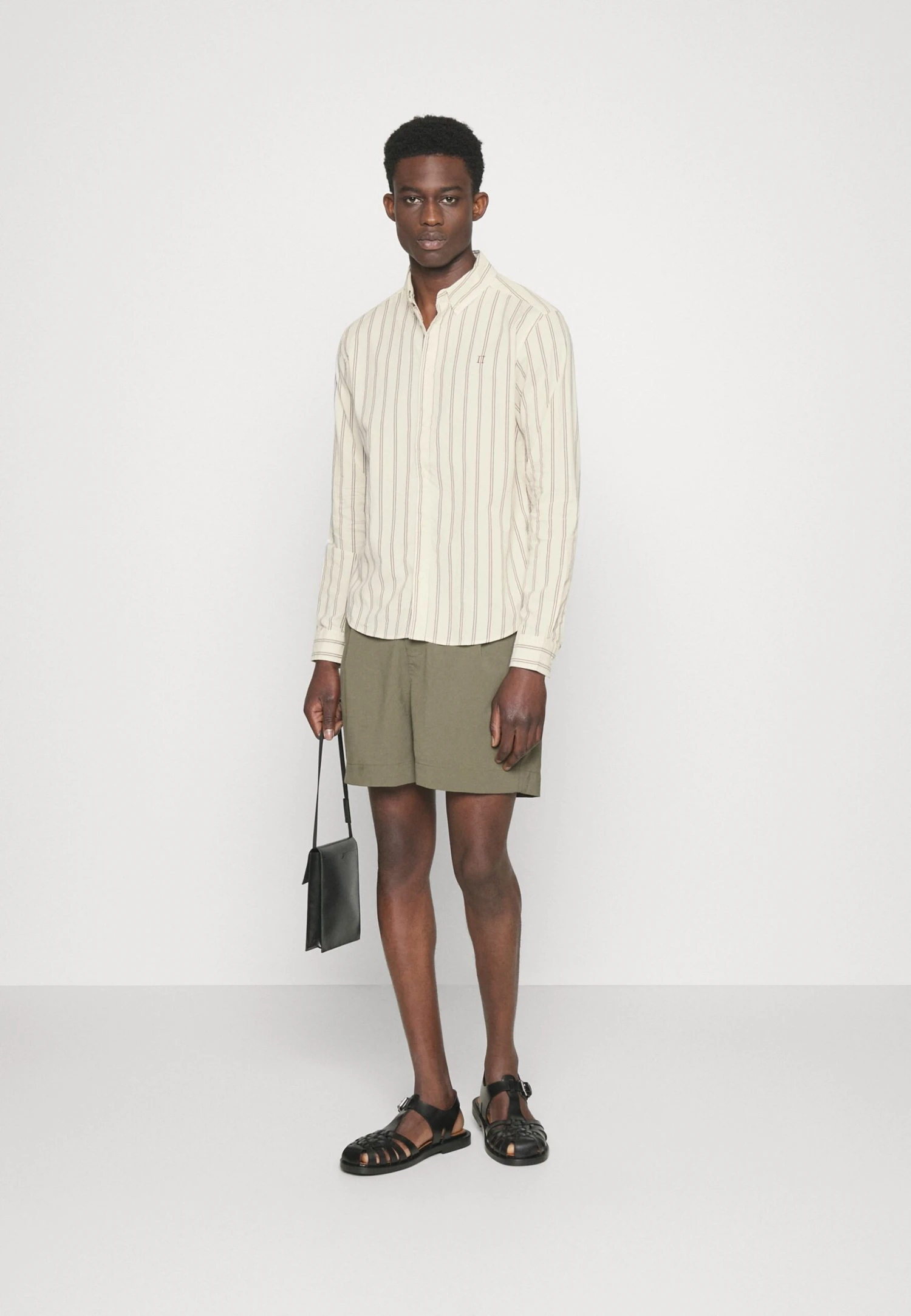 Les Deux Kristian- Camisa - Ivory/Warm Brown 4 Les Deux Kristian- Camisa - Ivory/Warm Brown - Imagen 2