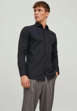 JACK&JONES Premium Blaparker Ls Noos - Camisa Elegante - Black