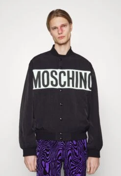 MOSCHINO Long Jacket - Chaquetas Bomber - Fantasy Black -Blen Ropa Comercio a19c10a5e7324591939cbfed782efd2d