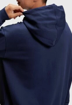 ESPRIT Im Flicken-Look - Jersey Con Capucha - Navy -Blen Ropa Comercio a284687687fa4b03adf29f2a369f463e