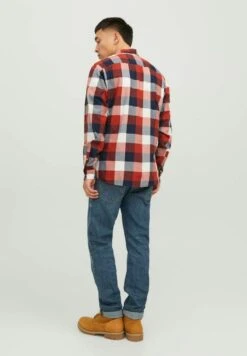 Jack & Jones Ebuffalo Ls Sn - Camisa - Cinnabar -Blen Ropa Comercio a35afe3a9c36479a9755b26299759150