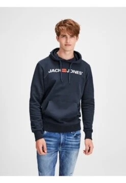Jack & Jones Jersey Con Capucha - Navy Blazer