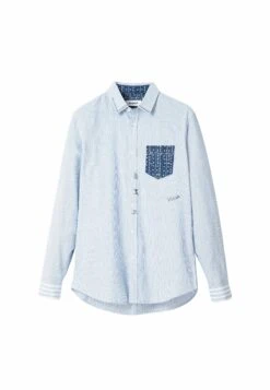 Desigual Contrasting Striped - Camisa - Blue -Blen Ropa Comercio aab8723a706140c28744d571c2e05063