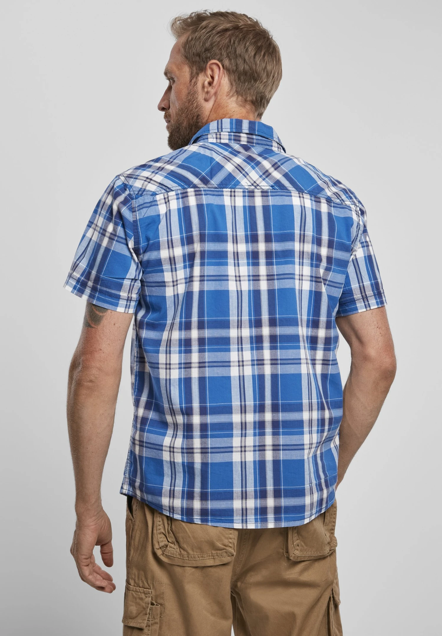 Brandit Roadstar - Camisa - Blue 4 Brandit Roadstar - Camisa - Blue - Imagen 2