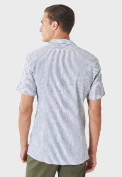 Comfort Fit - Camisa - White Navy Blue -Blen Ropa Comercio ac485e46e0ce44a2b6aaac3741900b50