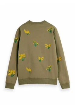 Scotch & Soda Crewneck- Sudadera - Khaki -Blen Ropa Comercio ad5947702c7d417cb05df4f5f60cea25