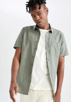 DeFacto Camisa - Khaki