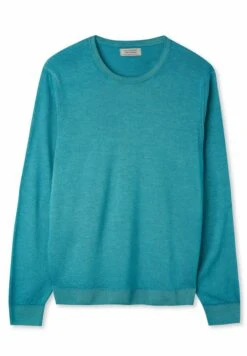 Rundhals Ultralight - Jersey De Punto - Blau Garment/Dyed Aqua -Blen Ropa Comercio b04b7a0fda234a37858420f8166d9920