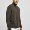 URBAN CLASSICS Oversized Roll Neck Sweater - Jersey De Punto - Blackbird