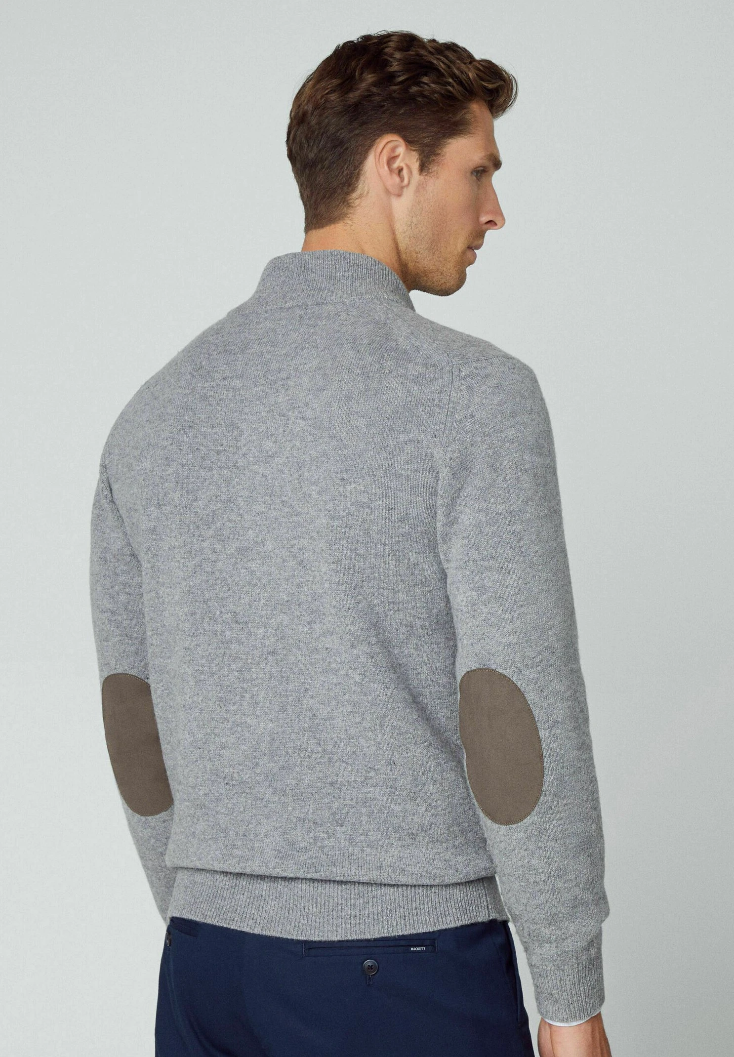 Hackett London Fzip - Chaqueta De Punto - Ash Grey 5 Hackett London Fzip - Chaqueta De Punto - Ash Grey - Imagen 3