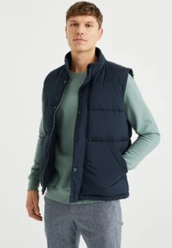 WE FASHION Bodywarmer - Chaleco - Blue