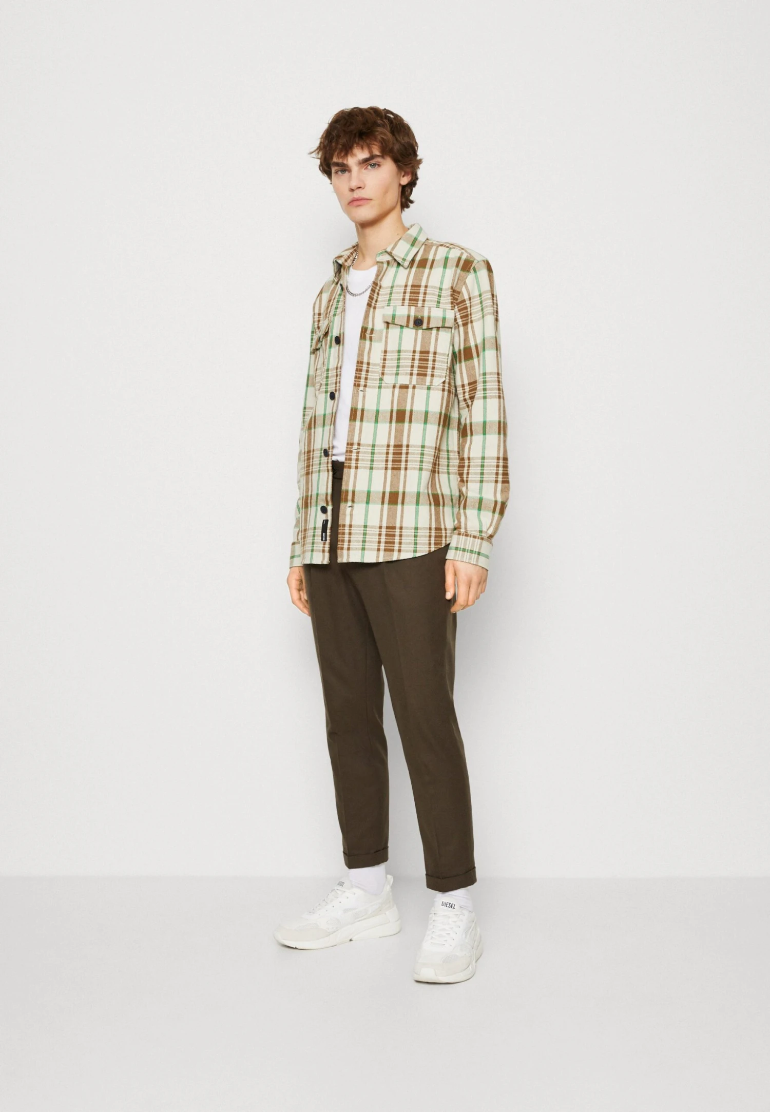 Only & Sons Onsmilo Ovr Ctn Check Ls Noos - Camisa - Teak 4 Only & Sons Onsmilo Ovr Ctn Check Ls Noos - Camisa - Teak - Imagen 2