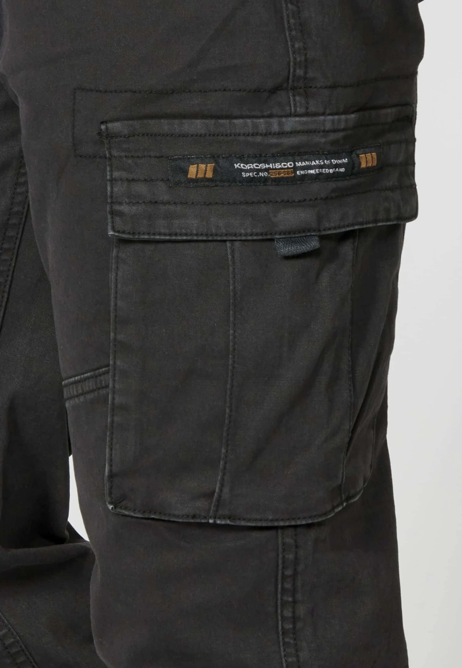 Koroshi Pantalones Cargo - Black 11 Koroshi Pantalones Cargo - Black - Imagen 9