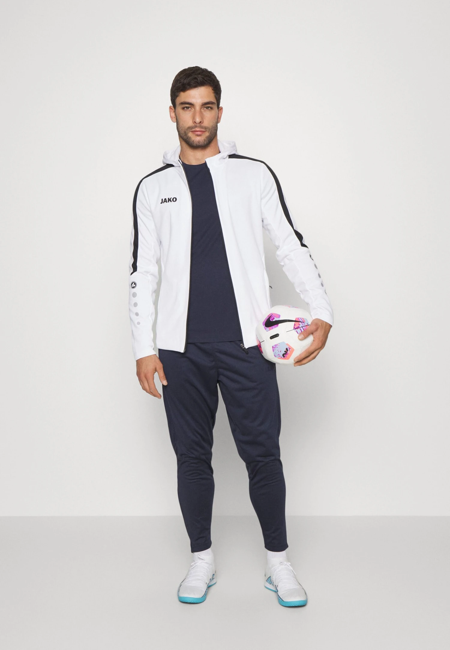 JAKO Kapuzenjacke Power - Sudadera Con Cremallera - White 4 JAKO Kapuzenjacke Power - Sudadera Con Cremallera - White - Imagen 2