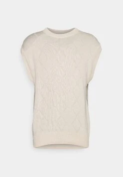 NN07 Crew Neck Vest - Jersey De Punto - Ecru -Blen Ropa Comercio b70146ad021c4c459dcb2358a0a7c235