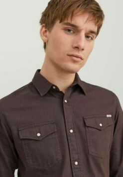 Jack & Jones Jjesheridan L S Noos - Camisa - Seal Brown -Blen Ropa Comercio be8d79c5e52c4637a72c1f64efcda5e3