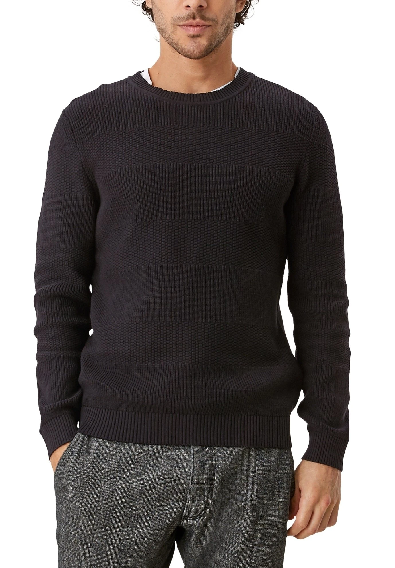 S.Oliver Met Motief - Jersey De Punto - Black 8 S.Oliver Met Motief - Jersey De Punto - Black - Imagen 6