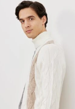 Standard FitFull Collar - Jersey De Punto - Ecru -Blen Ropa Comercio bf610228346f43a383eec83a31d002ac