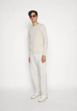 J.Lindeberg Lyle Crew Neck - Jersey De Punto - Oyster Gray -Blen Ropa Comercio bff293f57b32459992310c491dd48208