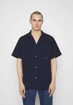 Les Deux Leland Light Oxford - Camisa - Dark Navy