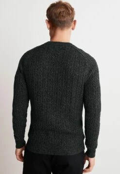 Next Crew Neck - Jersey De Punto - Grey -Blen Ropa Comercio c1d28ab214d0447385c305a425393f5a