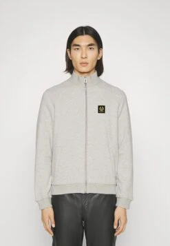 BELSTAFF Zip Through - Sudadera Con Cremallera - Old Silver Heather